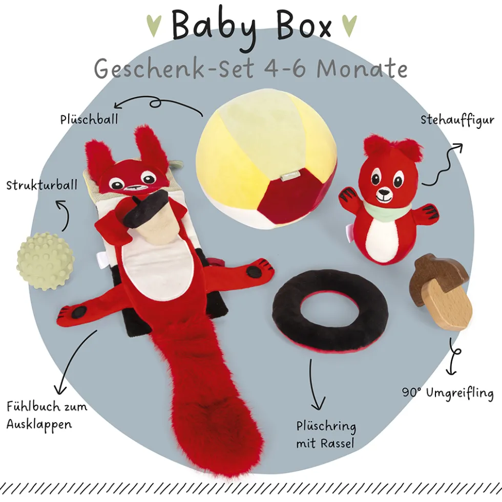 Baby-Box 4 - 6 Monate „Erkunden & Begreifen“