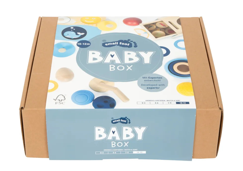 Baby-Box 10 - 12 Monate „Ordnen & Sortieren“
