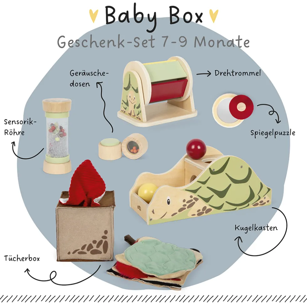 Baby-Box 7 - 9 Monate „Probieren & Verstehen“