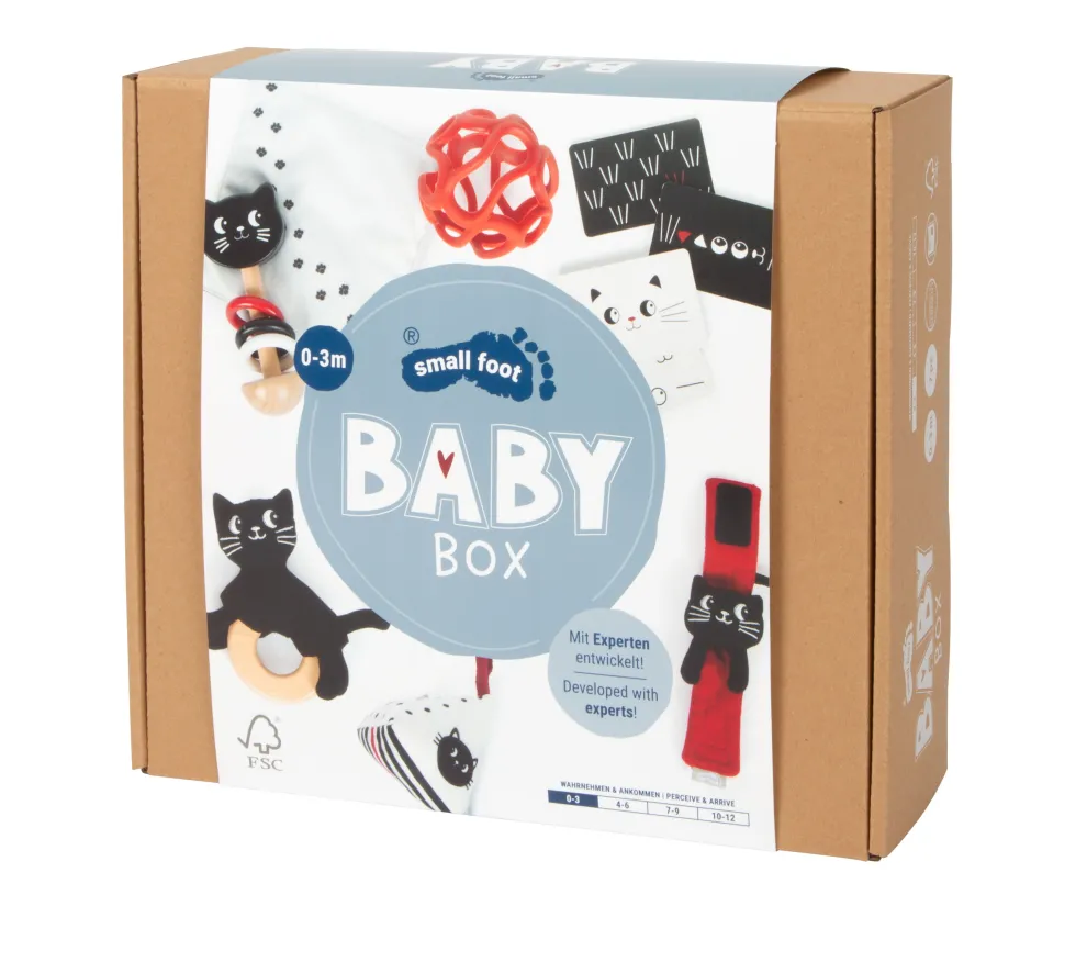 Baby-Box 0 - 3 Monate „Wahrnehmen & Ankommen“