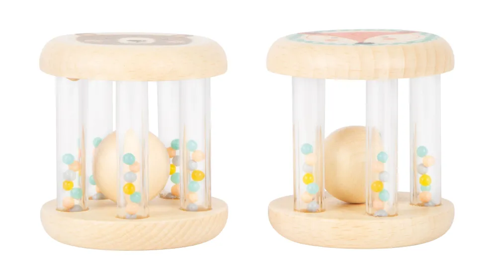 Babyrasseln Tiere Pastell