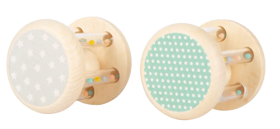 Babyrasseln Tiere Pastell
