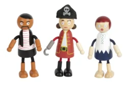 Biegepuppen Piraten Figuren