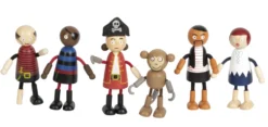 Biegepuppen Piraten Figuren