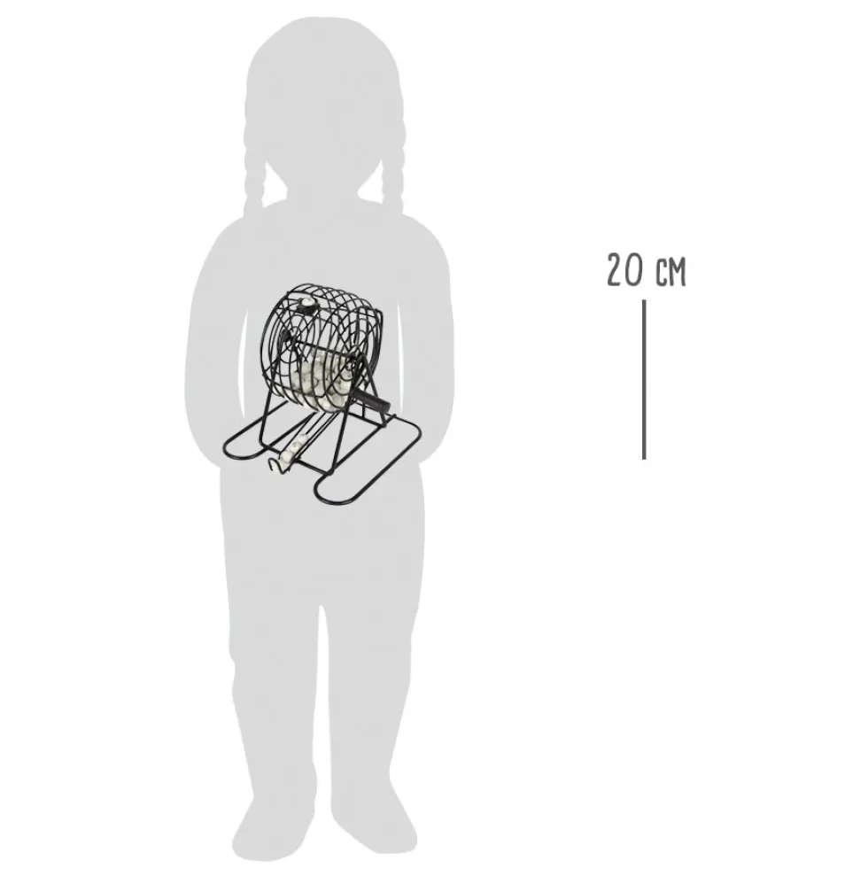 Bingotrommel mit Zubehör