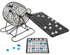 Bingotrommel mit Zubehör