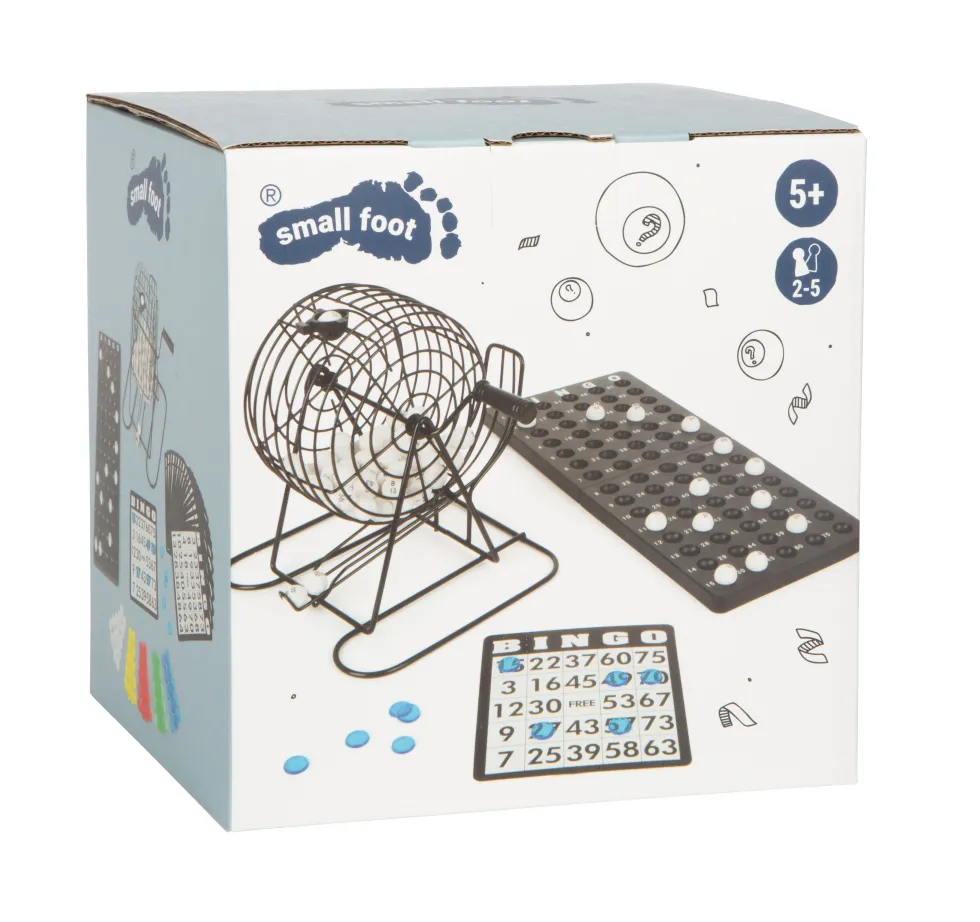 Bingotrommel mit Zubehör