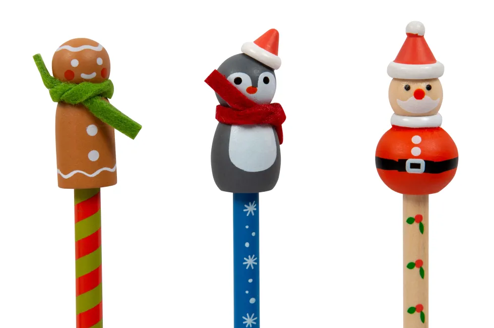 Bleistift-Set Weihnachten