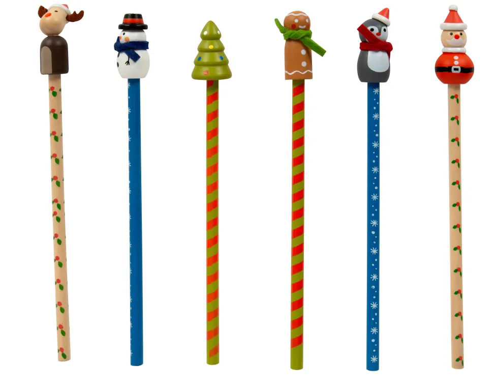 Bleistift-Set Weihnachten