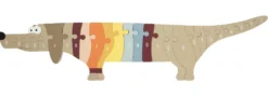Buchstabenpuzzle Hund
