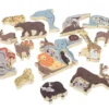 Buchstabenpuzzle Tiere