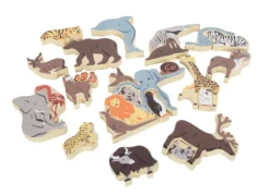 Buchstabenpuzzle Tiere