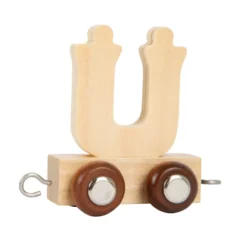Buchstabenzug Holz Ü