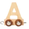 Buchstabenzug Holz A