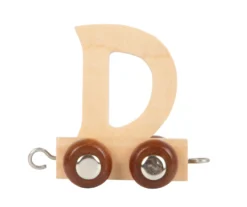 Buchstabenzug Holz D
