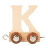 Buchstabenzug Holz K