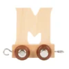 Buchstabenzug Holz M