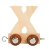 Buchstabenzug Holz X