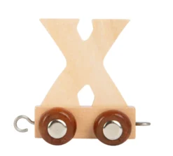 Buchstabenzug Holz X