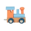 Buchstabenzug Polar Lokomotive lachs & eisblau