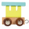 Buchstabenzug Waggon, bunt