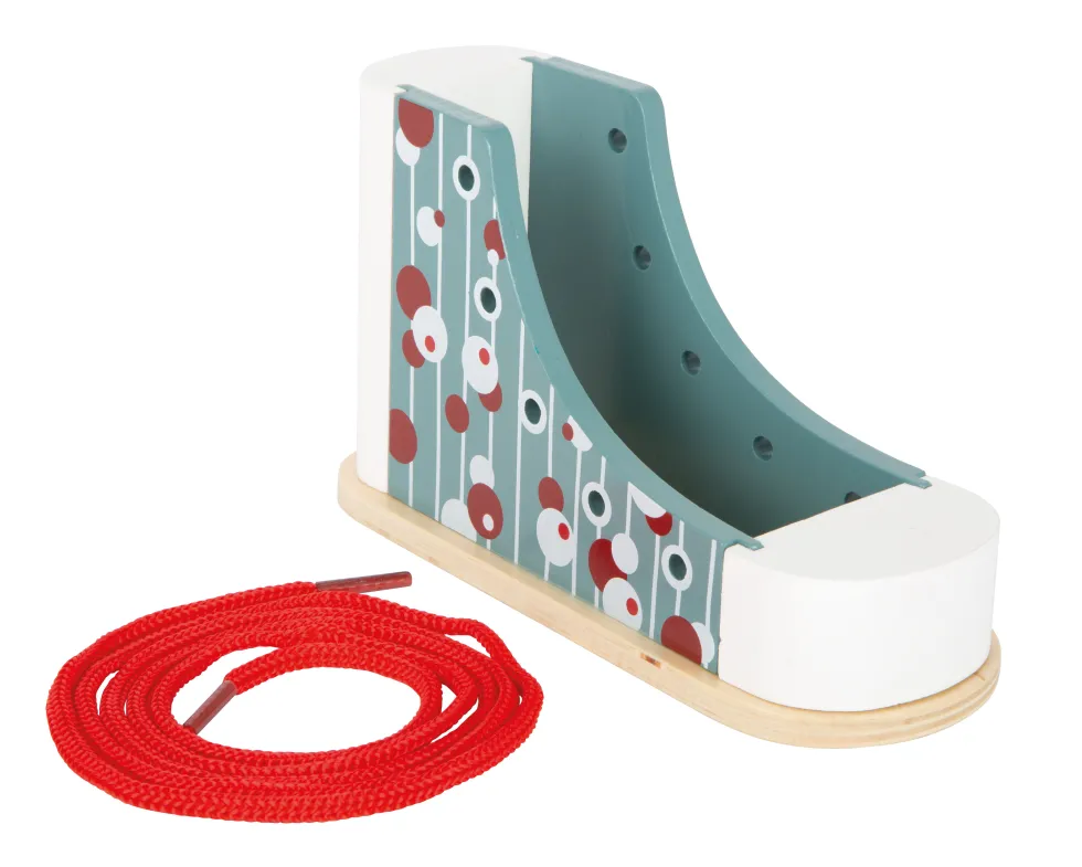 Fädelschuh