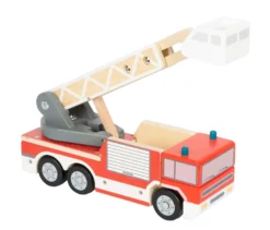 Feuerwehr mit Drehleiter