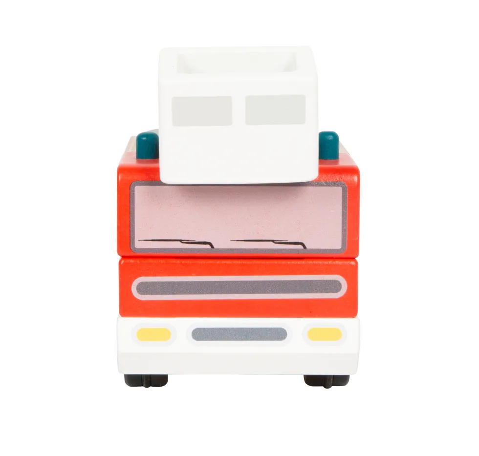 Feuerwehr mit Drehleiter