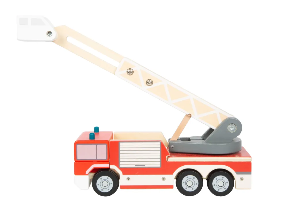 Feuerwehr mit Drehleiter