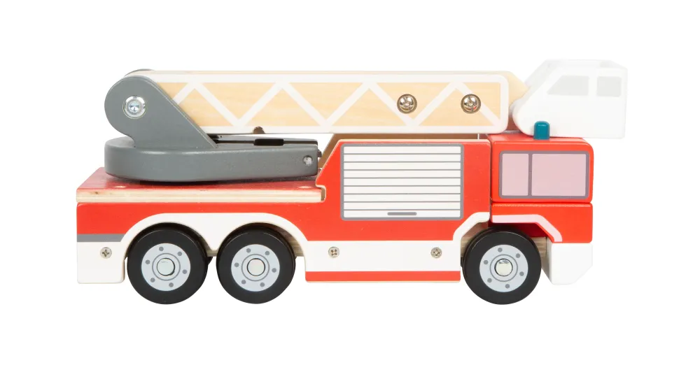 Feuerwehr mit Drehleiter