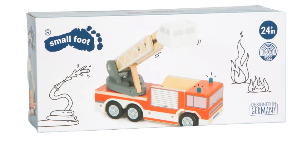 Feuerwehr mit Drehleiter