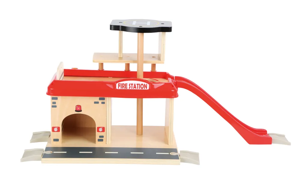 Feuerwehrwache mit Zubehör