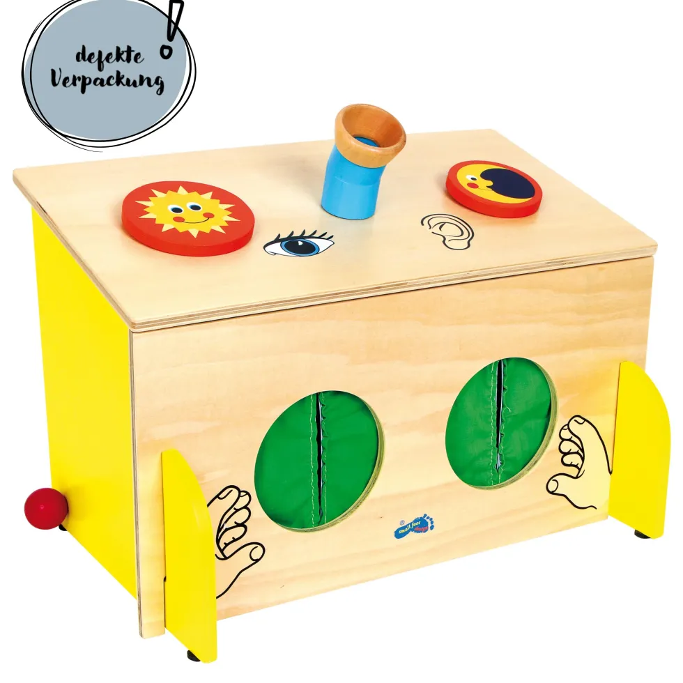 Fühl-Box | defekte Verpackung