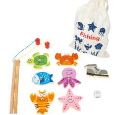 Fische angeln Reisespiel