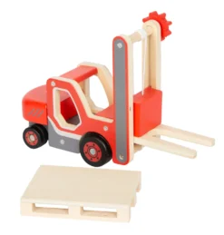 Gabelstapler mit Palette