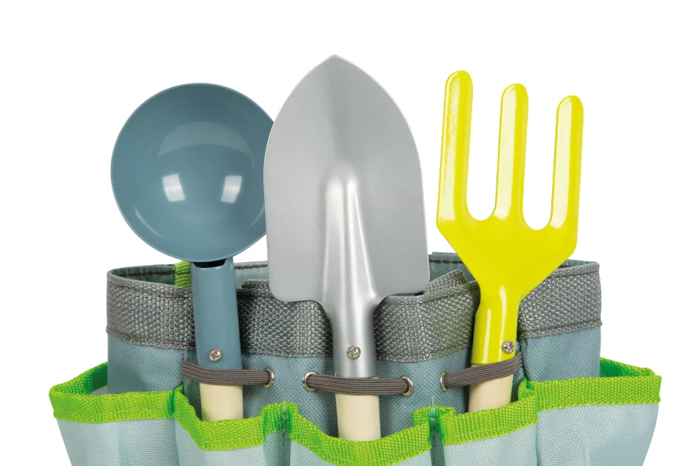 Gartentasche mit Gartenwerkzeug | defekte Verpackung