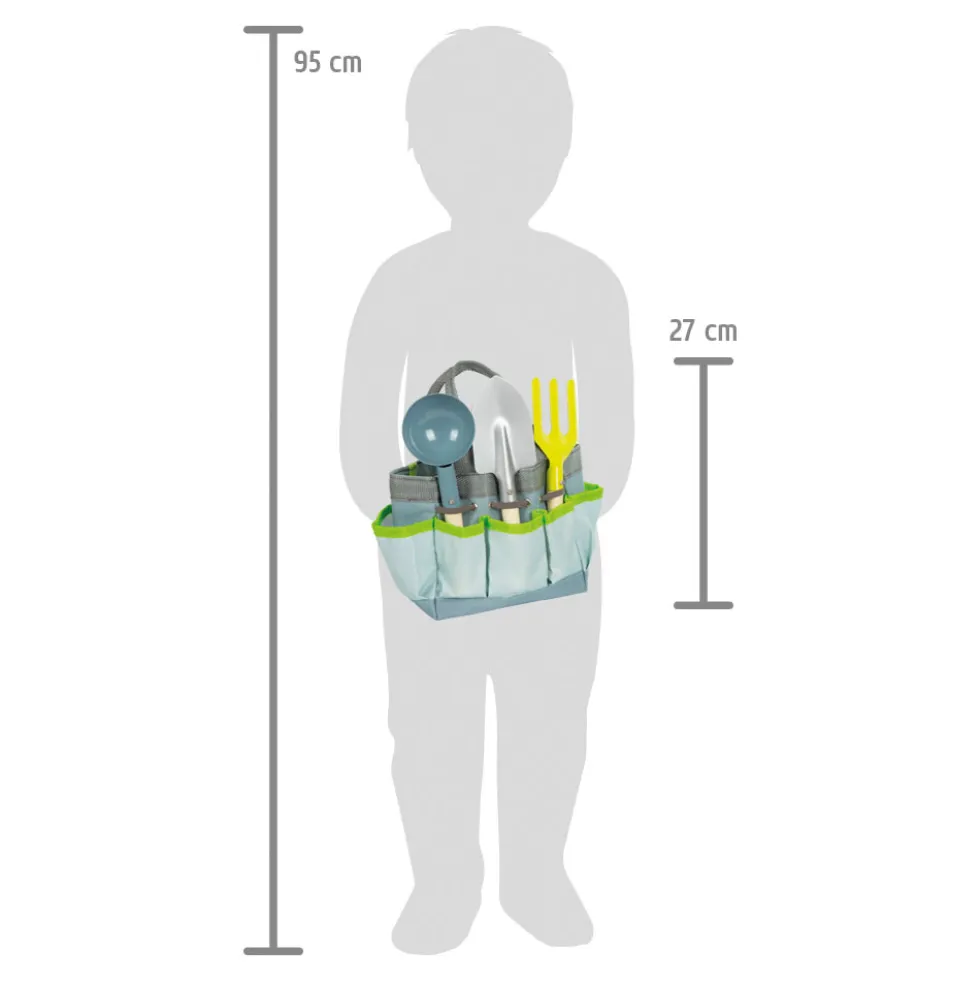 Gartentasche mit Gartenwerkzeug | defekte Verpackung