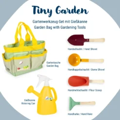Gartentasche mit Gartenwerkzeug „Tiny Garden“