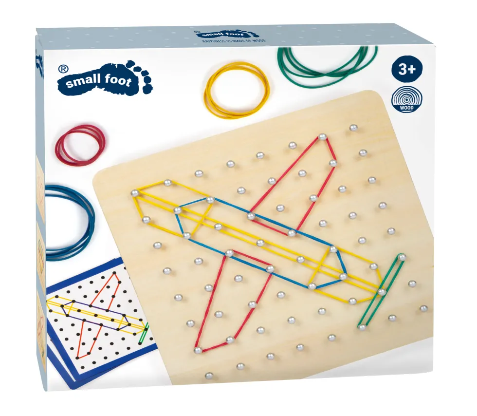 Geoboard aus Holz