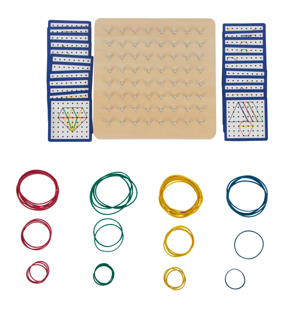 Geoboard aus Holz