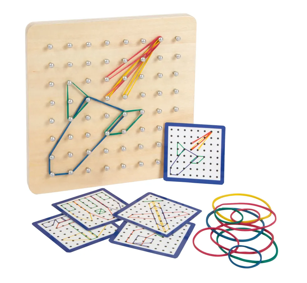 Geoboard aus Holz