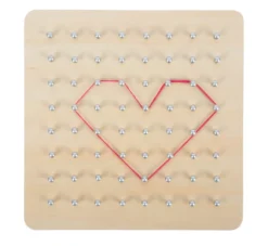 Geoboard aus Holz