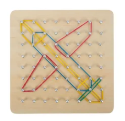 Geoboard aus Holz