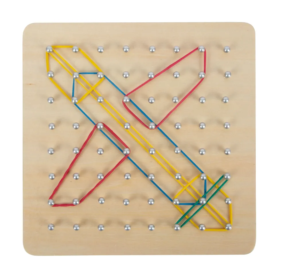 Geoboard aus Holz