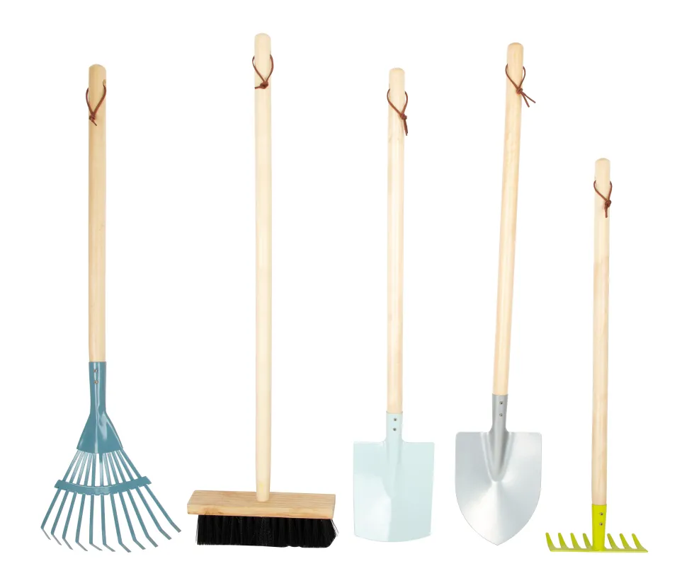 Großes Gartenwerkzeug-Set | defekte Verpackung