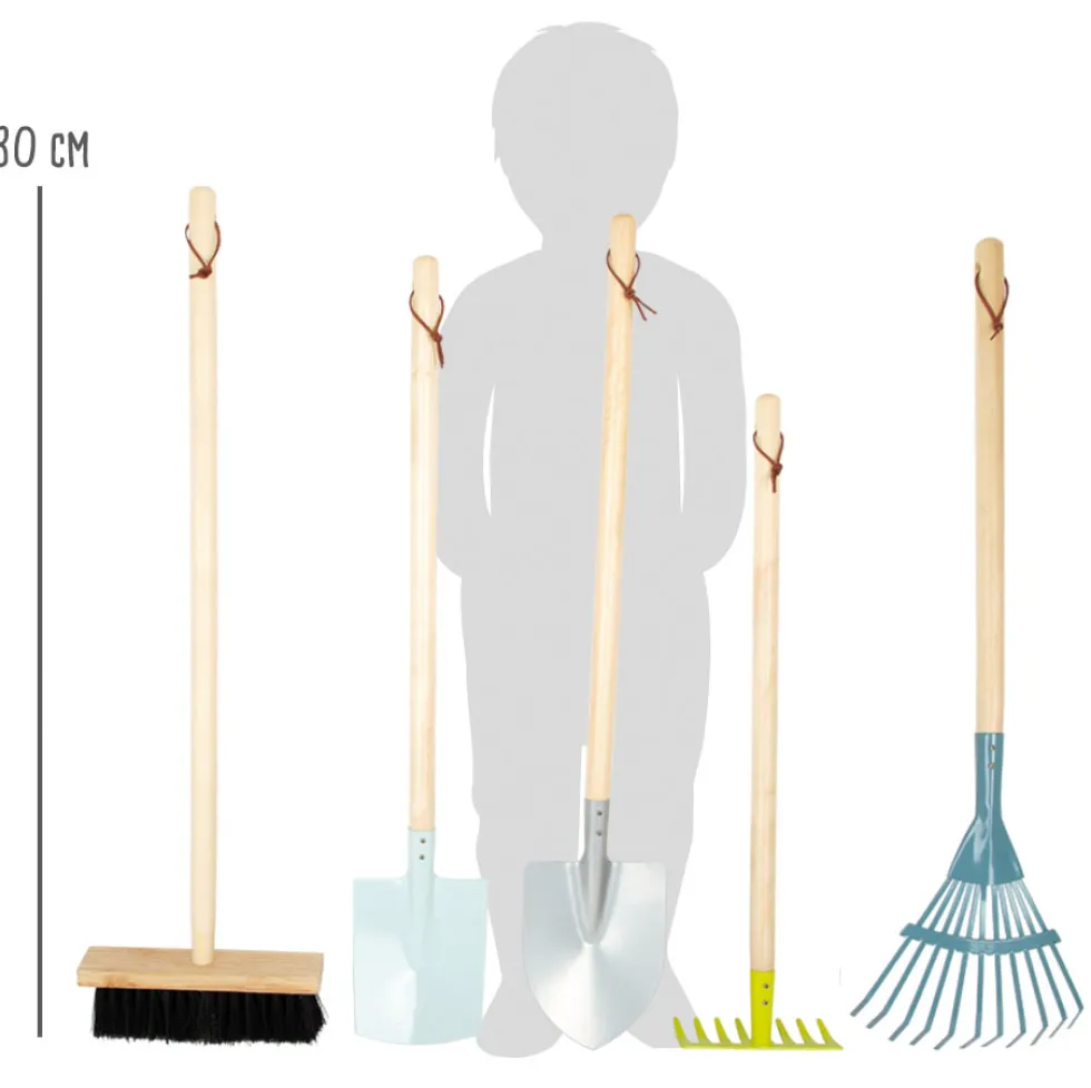 Großes Gartenwerkzeug-Set | defekte Verpackung