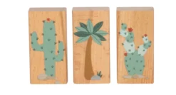 Holzbausteine „Dino“