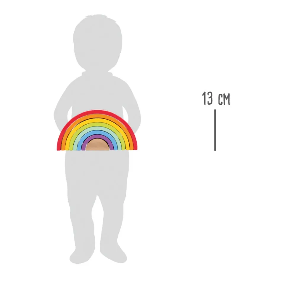 Holzbausteine Großer Regenbogen