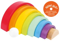 Holzbausteine Großer Regenbogen