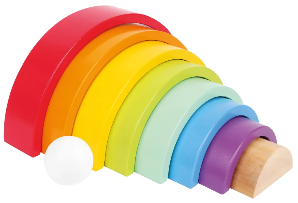 Holzbausteine Großer Regenbogen